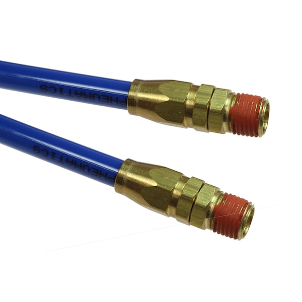 Flexcoil 0.160 ID x 20 ft 1/4 MPT Swivel Reusable Dark Blue